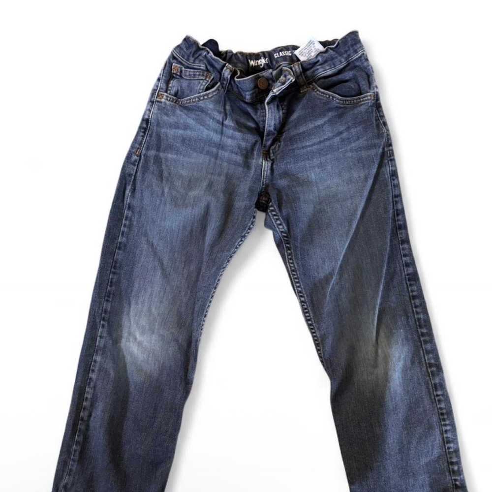 Wrangler Relaxed Fit Dark Blue Jeans